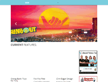 Tablet Screenshot of coastallifestylemagazine.com